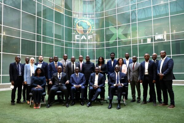General view during a meeting with CAF and COCAN (LOC) in the preparations of AFCON 2023 in Côte d'Ivoire held at CAF Headquarters in Cairo, Egypt on 01 November 2022 © BackpagePix
