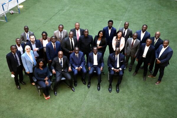General view during a meeting with CAF and COCAN (LOC) in the preparations of AFCON 2023 in Côte d'Ivoire held at CAF Headquarters in Cairo, Egypt on 01 November 2022 © BackpagePix
